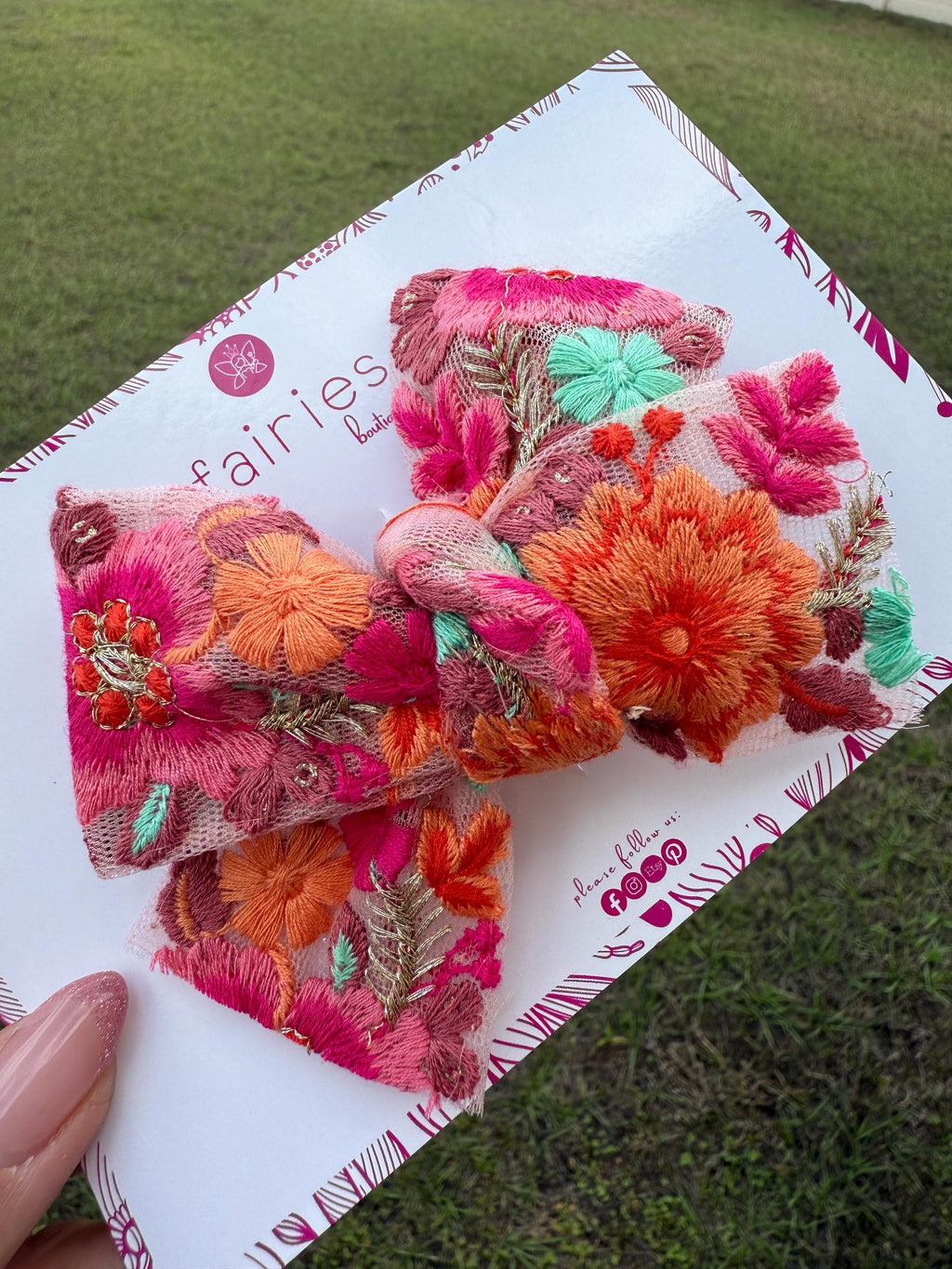 The Zoe Hair bow