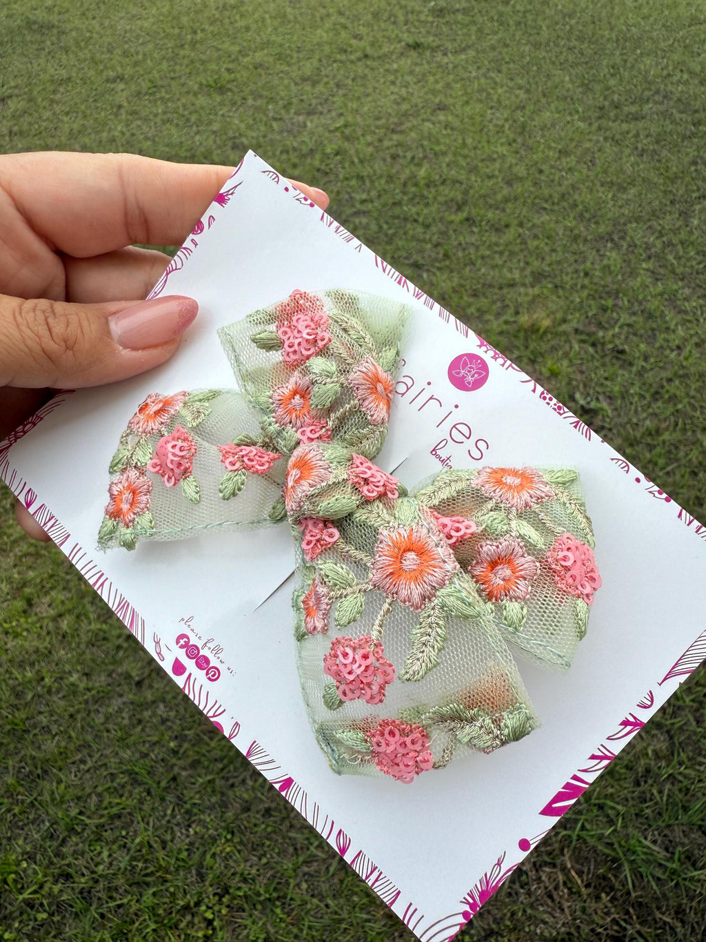 The Gia Hair bow
