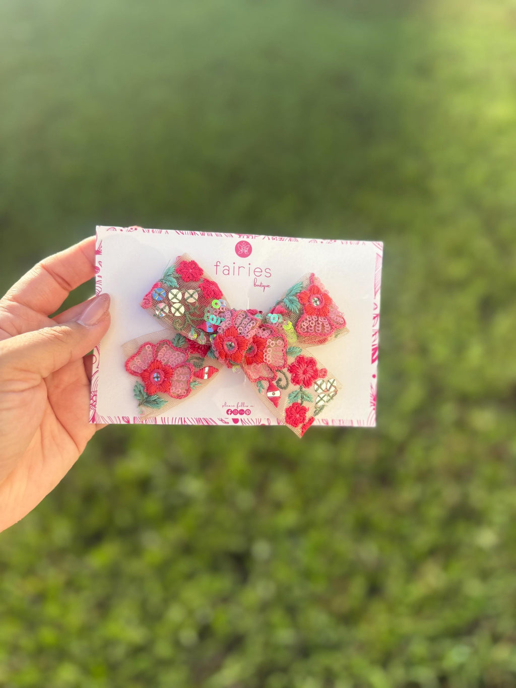 The Polly Hair bow