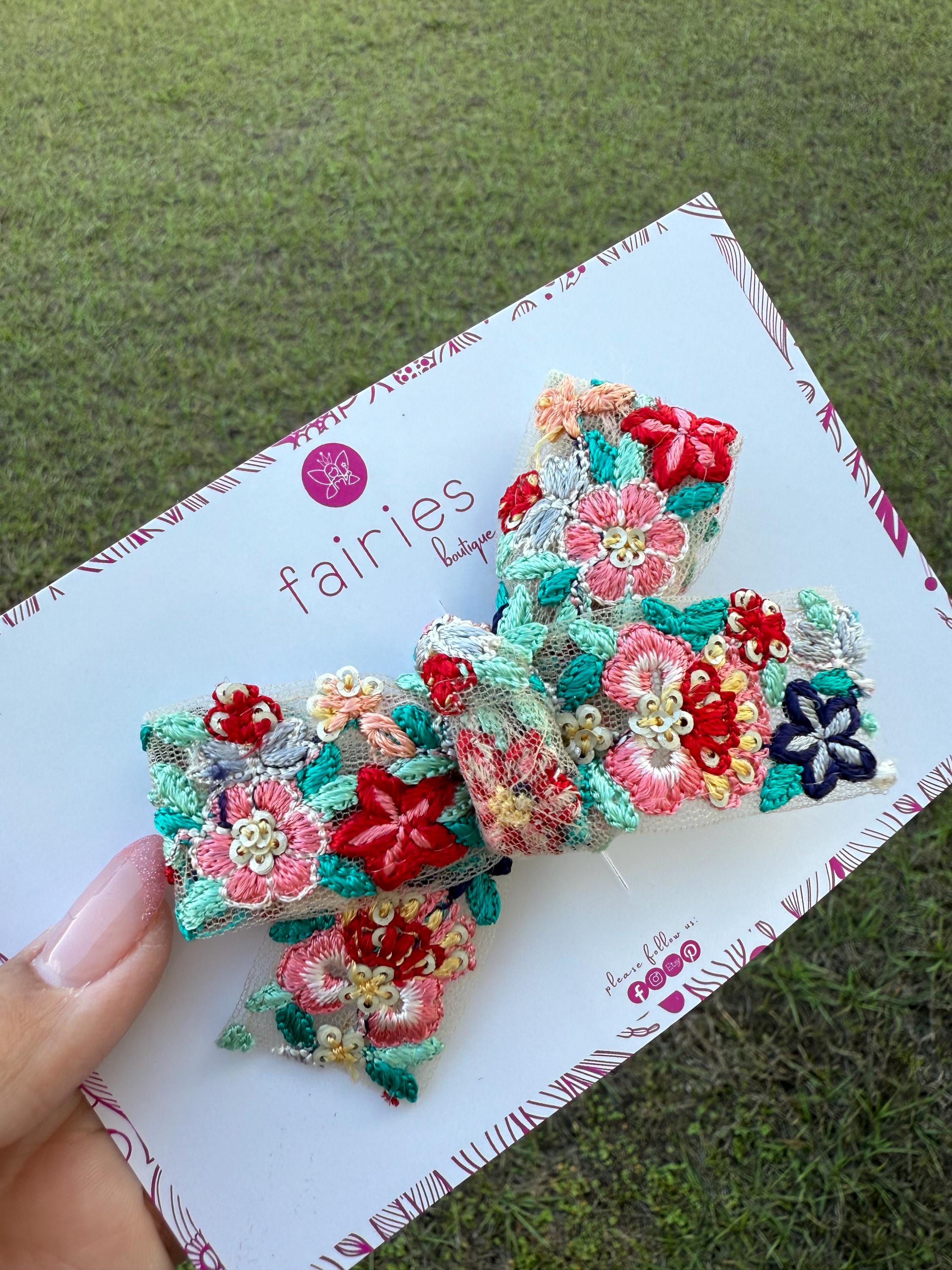 The Flora Hair bow
