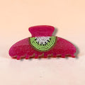 Summer fruits glitter hair claw clip