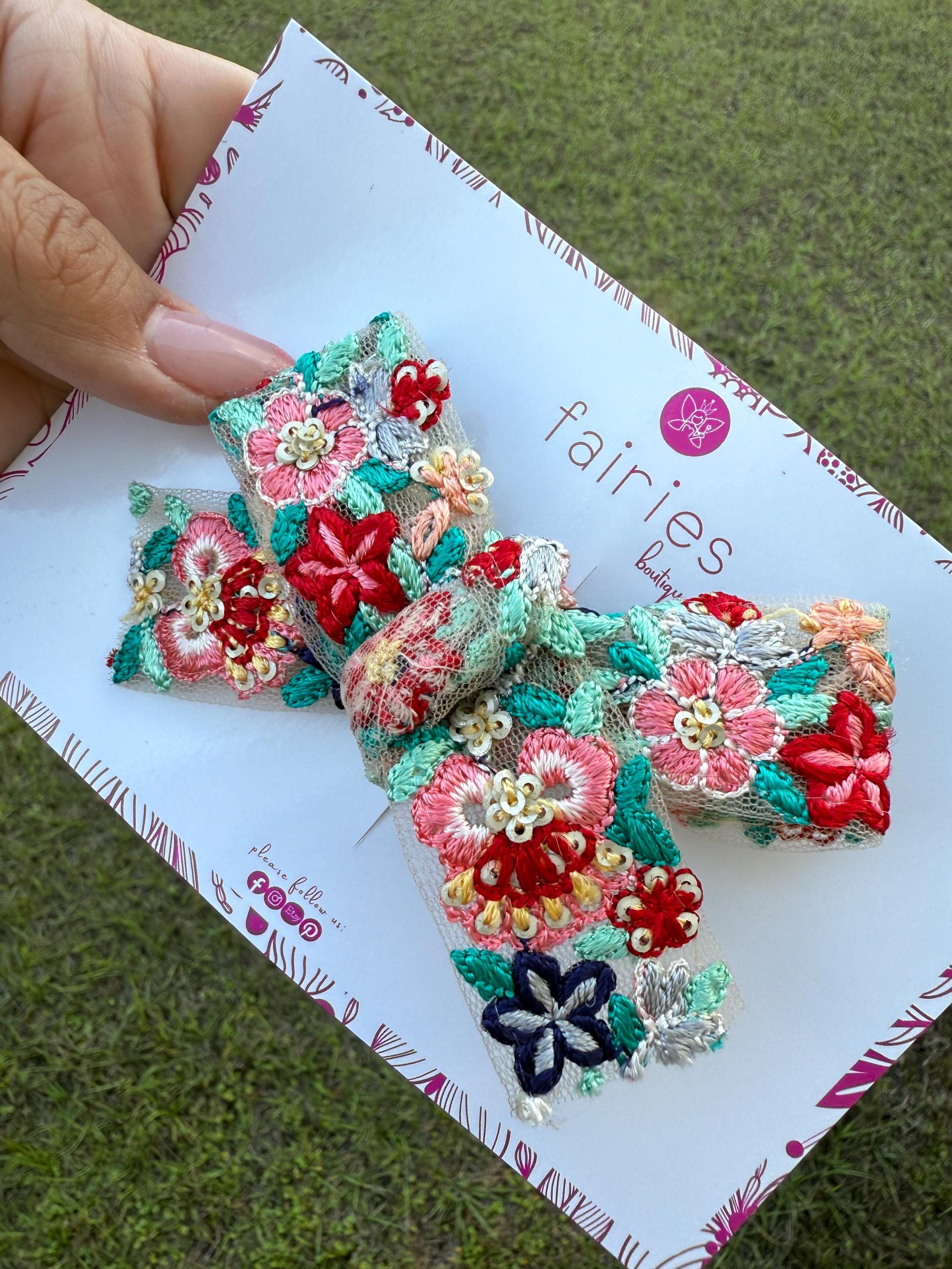 The Flora Hair bow